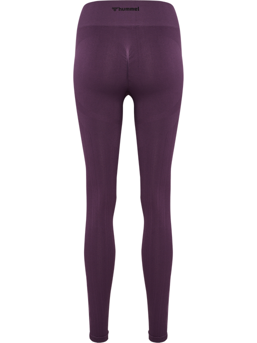 hmlMT DEFINE SEAML SCRUNCH TIGHTS, PLUM PERFECT, packshot