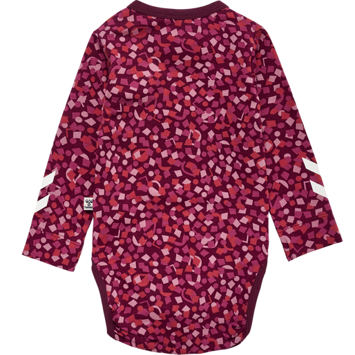 hmlCONFETTI BODY L/S, WINDSOR WINE, packshot
