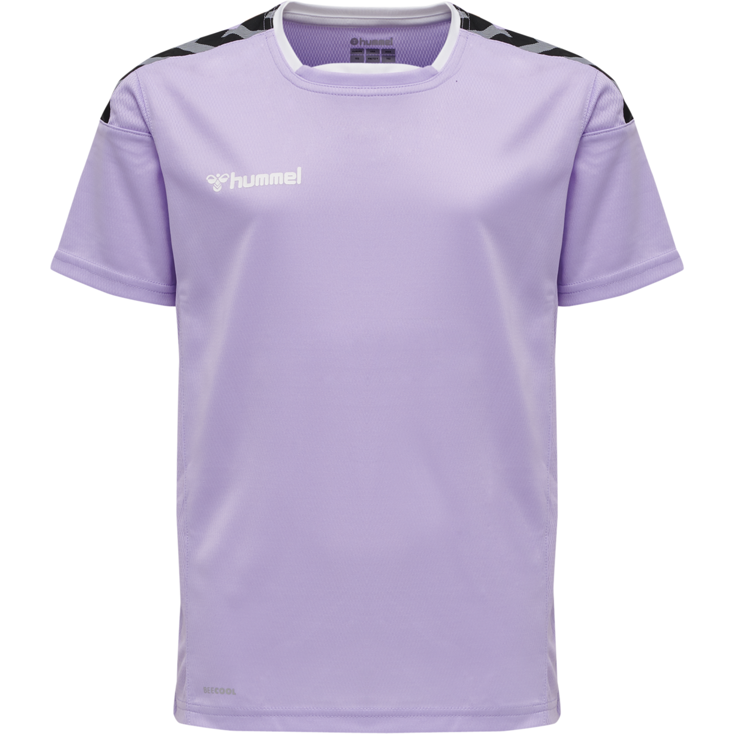 hmlAUTHENTIC KIDS POLY JERSEY S/S, LAVENDULA, packshot