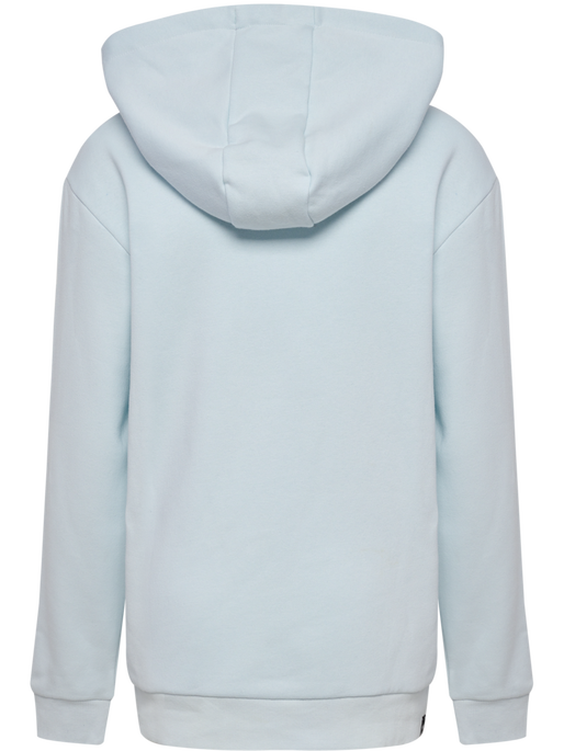 hmlMOVER COTTON HOODIE WOMAN, BABY BLUE, packshot