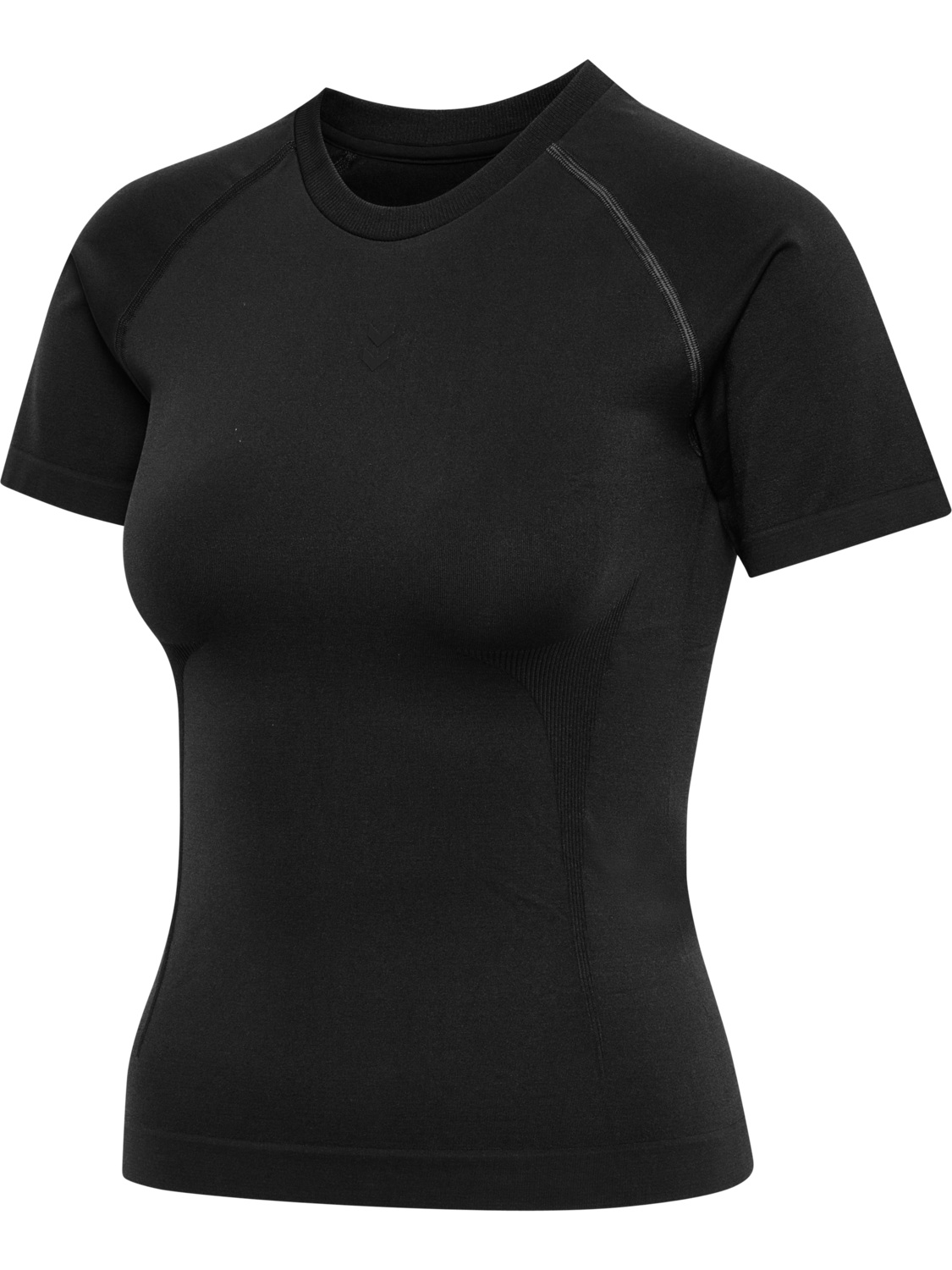 hmlFLOW T-SHIRT S/S, BLACK, packshot