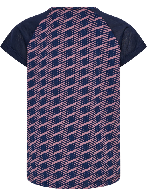 hmlJR MIX T-SHIRT S/S, WISTFUL MAUVE hmlJR MIX T-SHIRT S/S, WISTFUL MAUVE, packshot