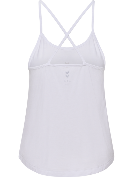 hmlYOGA SOFT W STRAP TOP, WHITE, packshot