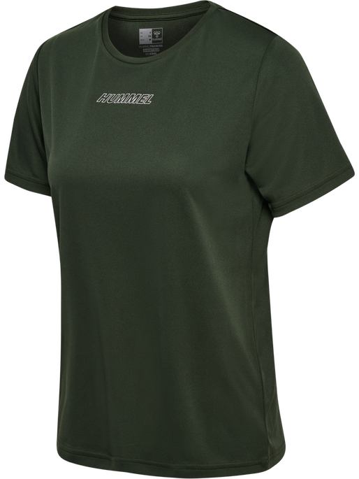 hmlTE TOLA T-SHIRT, CLIMBING IVY, packshot