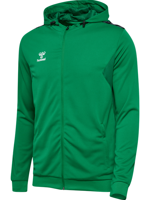 hmlAUTHENTIC PL ZIP HOODIE, JELLY BEAN, packshot