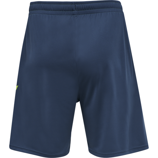 hmlPROMO DUO SET, LIME PUNCH/DARK DENIM, packshot