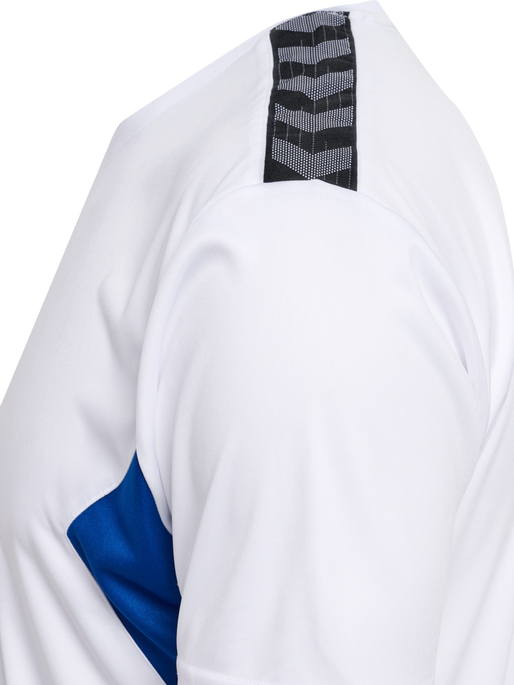 hmlAUTHENTIC PL JERSEY S/S, WHITE/TRUE BLUE, packshot