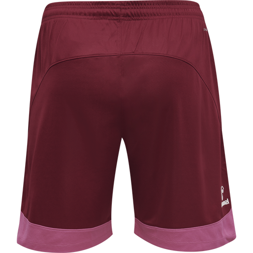 hmlLEAD POLY SHORTS, BIKING RED, packshot