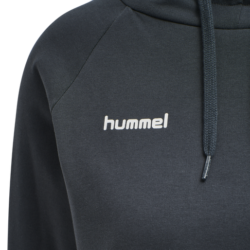 HMLGO COTTON HOODIE WOMAN, INDIA INK, packshot