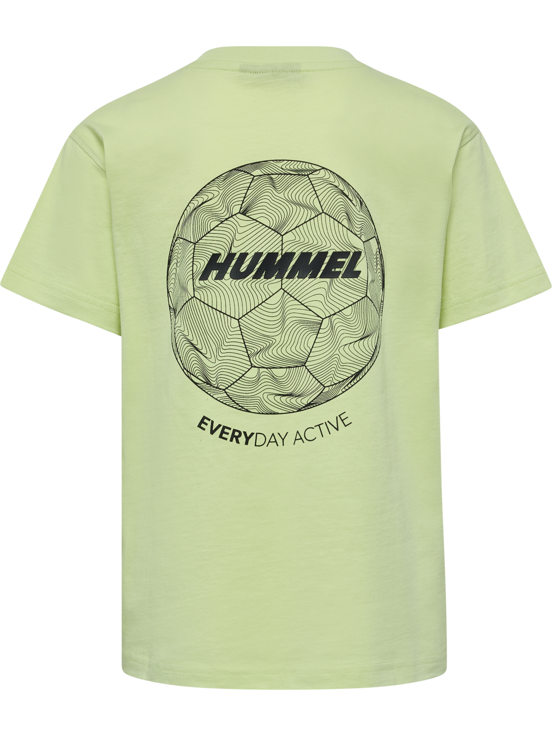 hmlCASPER T-SHIRT S/S, SHADOW LIME, packshot