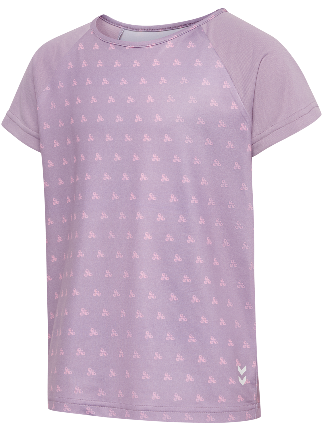 hmlJR MIX T-SHIRT S/S, LAVENDER MIST, packshot