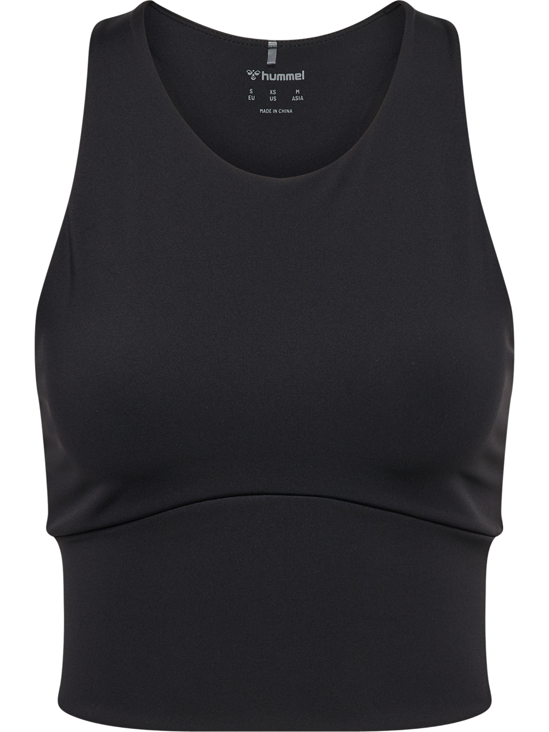 hmlPULSE MEDIUM SUPPORT BRA TOP, BLACK, packshot