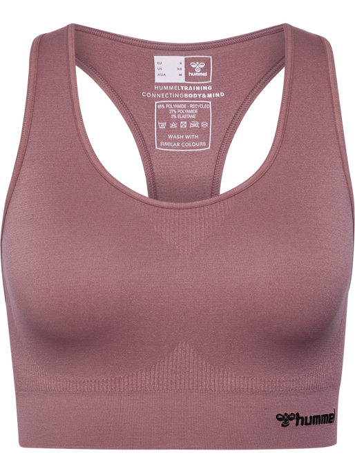 hmlTIF SEAMLESS SPORTS TOP, ROSE TAUPE, packshot