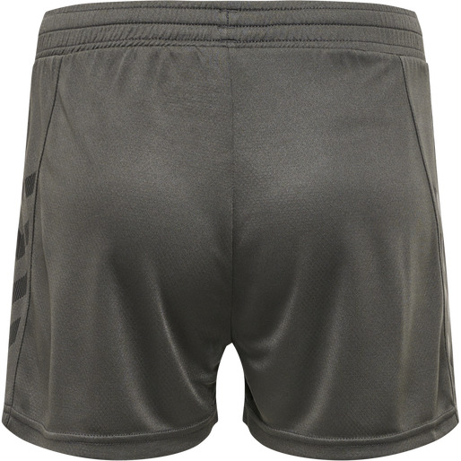 hmlONGRID POLY SHORTS WO, FORGED IRON, packshot