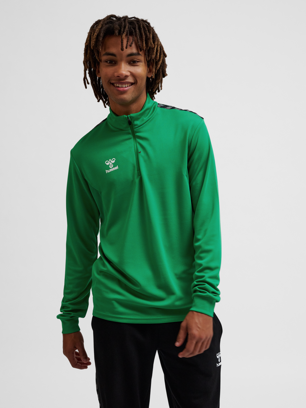 hmlAUTHENTIC HALF ZIP SWEAT