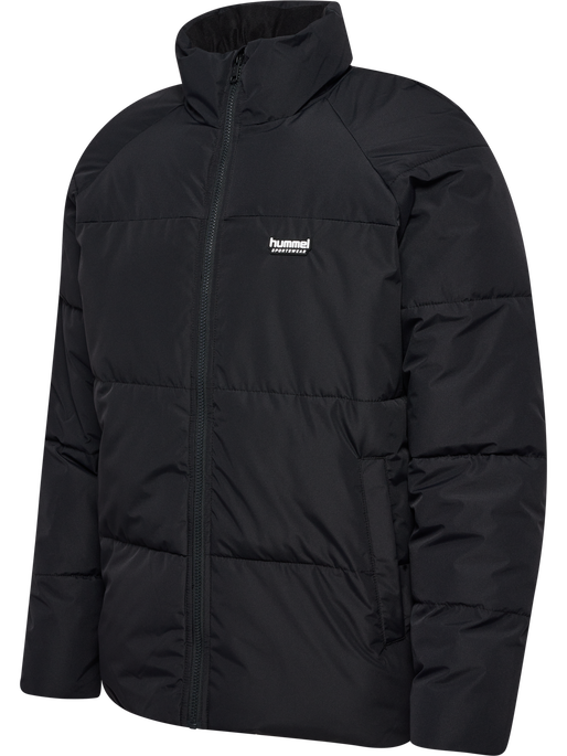 hmlPUFF JACKET SHORT SPORTSWEAR, BLACK hmlPUFF JACKET SHORT SPORTSWEAR, BLACK, packshot