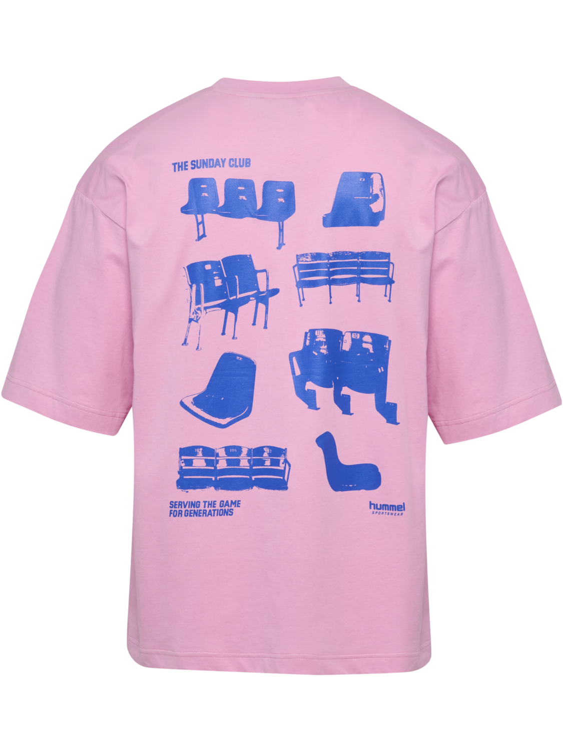 hmlOVERSIZED T-SHIRT S/S SUNDAY, PASTEL LAVENDER, packshot