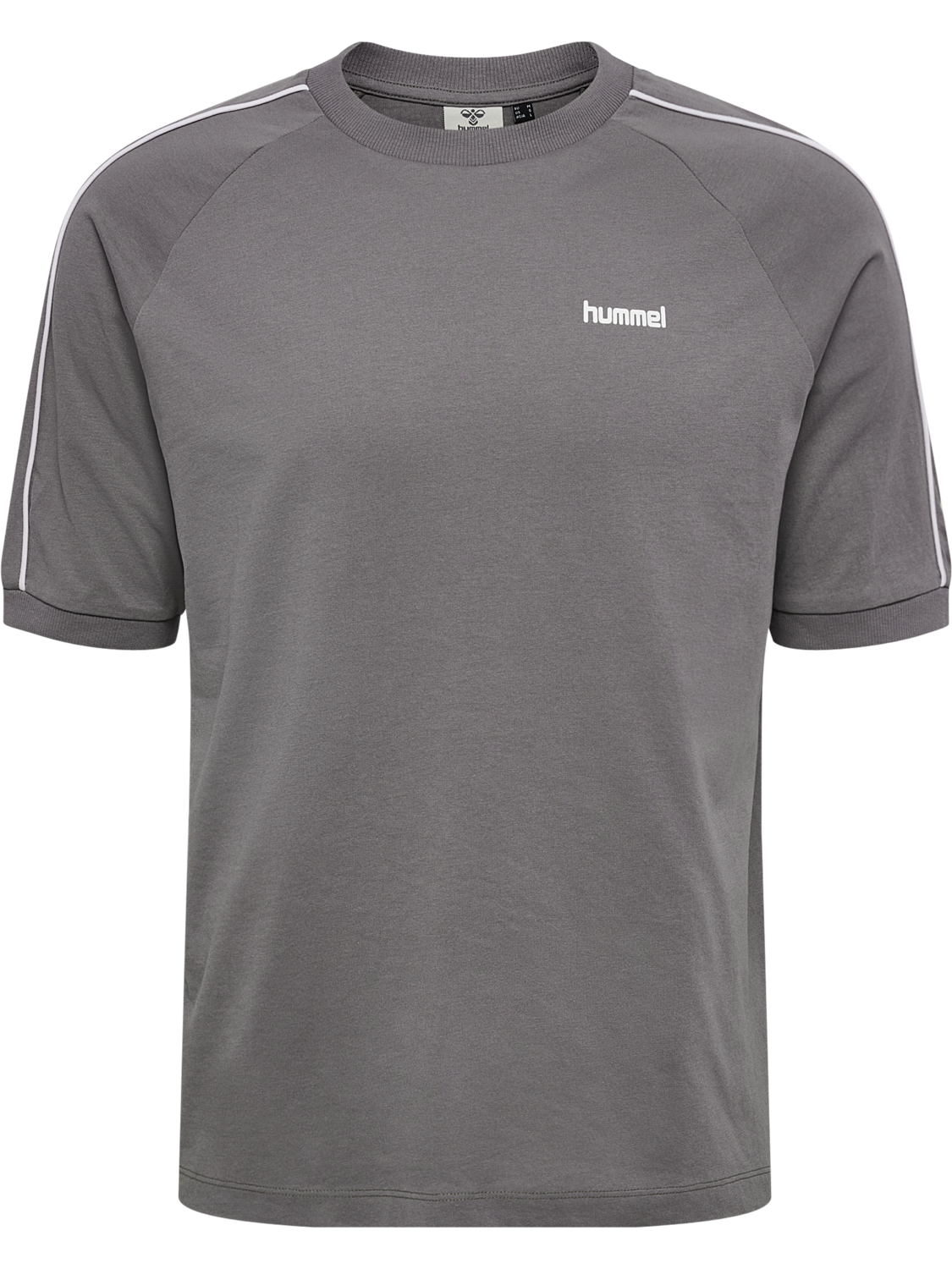 hmlCLUB REST DAY T-SHIRT S/S, CHARCOAL GRAY, packshot