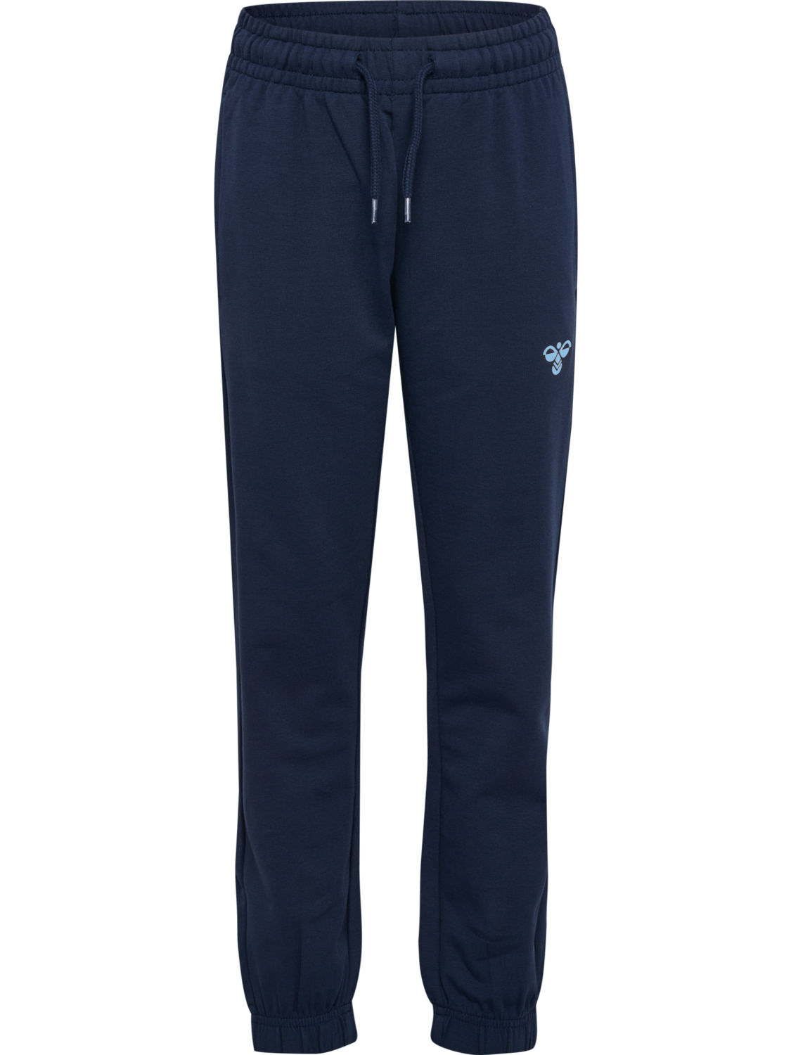 hmlJR REG TUKAS PANTS, DRESS BLUES/FLINT STONE, packshot