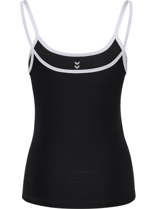 hmlPULSE CIMA STRAP TOP, BLACK, packshot