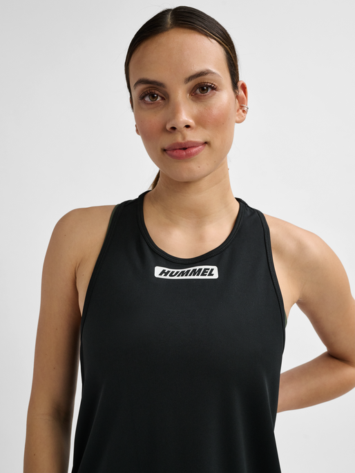 hmlTE TOLA TANKTOP, BLACK, model