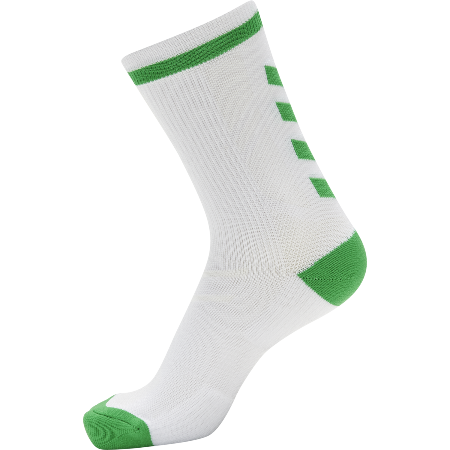 ELITE INDOOR SOCK LOW, WHITE/JELLY BEAN, packshot