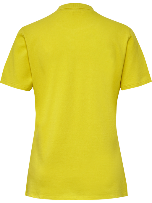 hmlGO 2.0 POLO WOMAN, BLAZING YELLOW, packshot