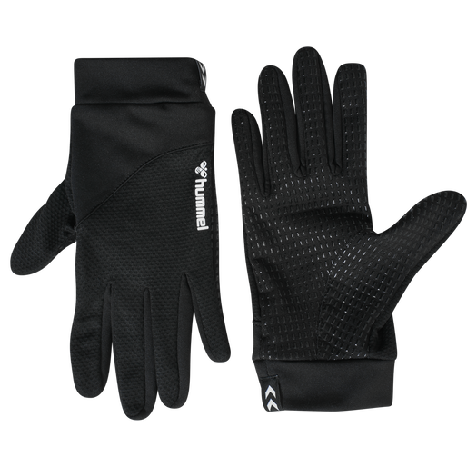 HUMMEL LIGHT PLAYER GLOVE, BLACK, packshot