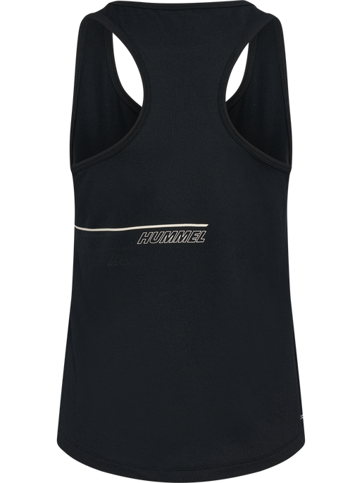 hmlCOURT LIGHT WEIGHT TANKTOP W, LIGHT GREY/BLACK, packshot