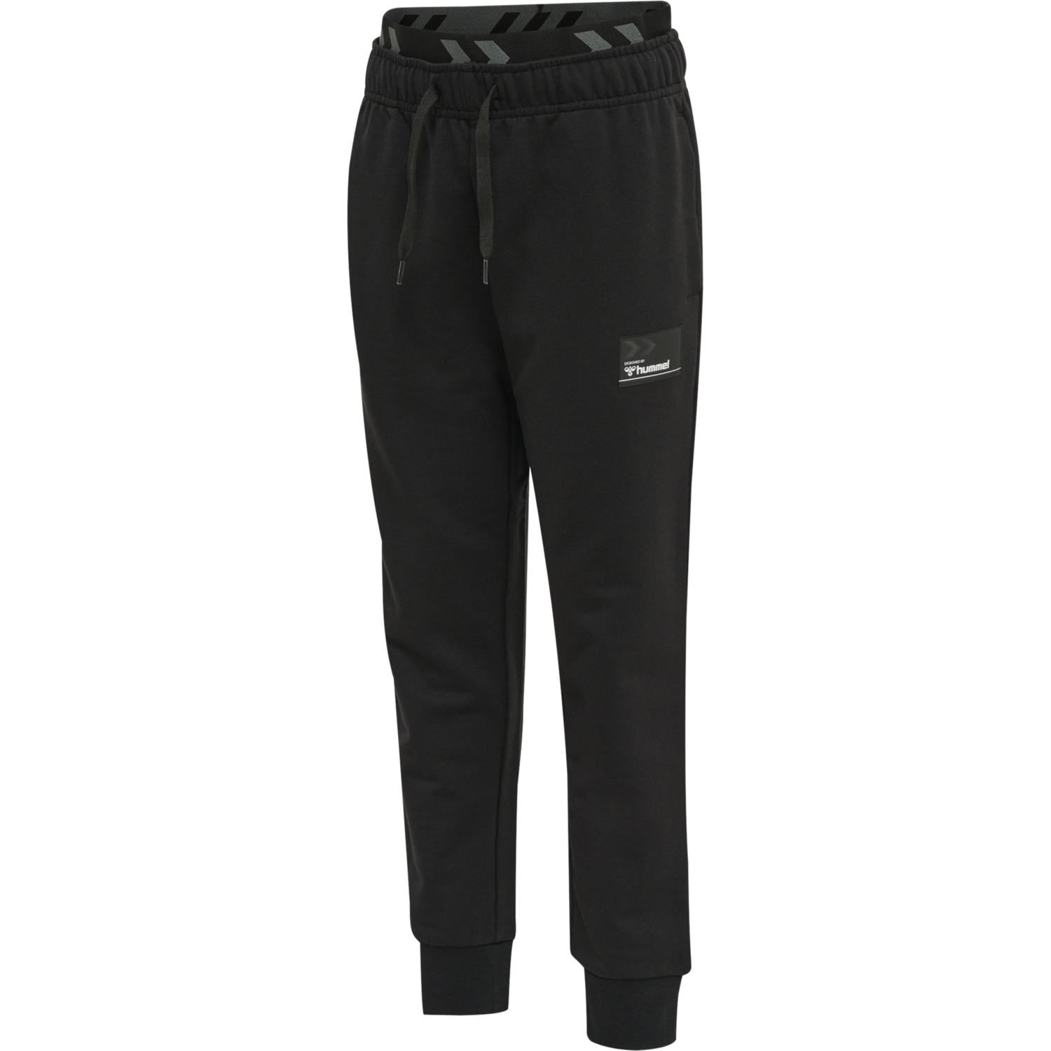 hmlEDWARD PANTS, BLACK, packshot