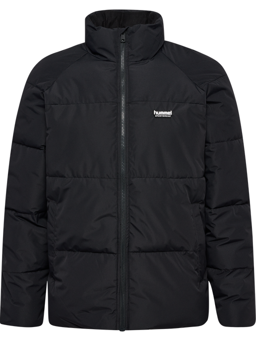 hmlPUFF JACKET SHORT SPORTSWEAR, BLACK hmlPUFF JACKET SHORT SPORTSWEAR, BLACK, packshot