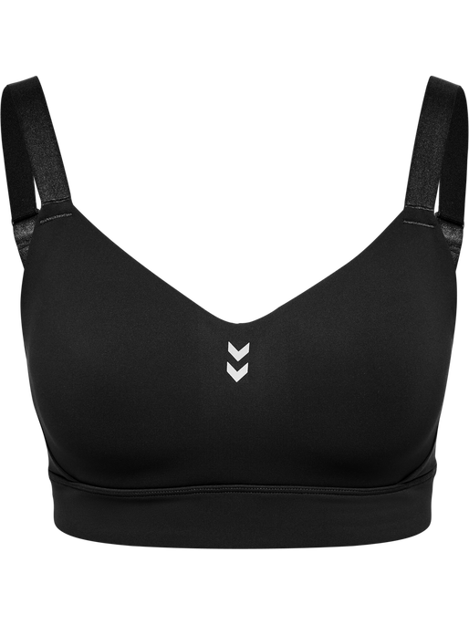 hmlPULSE HIGH SUPPORT BRA, BLACK, packshot