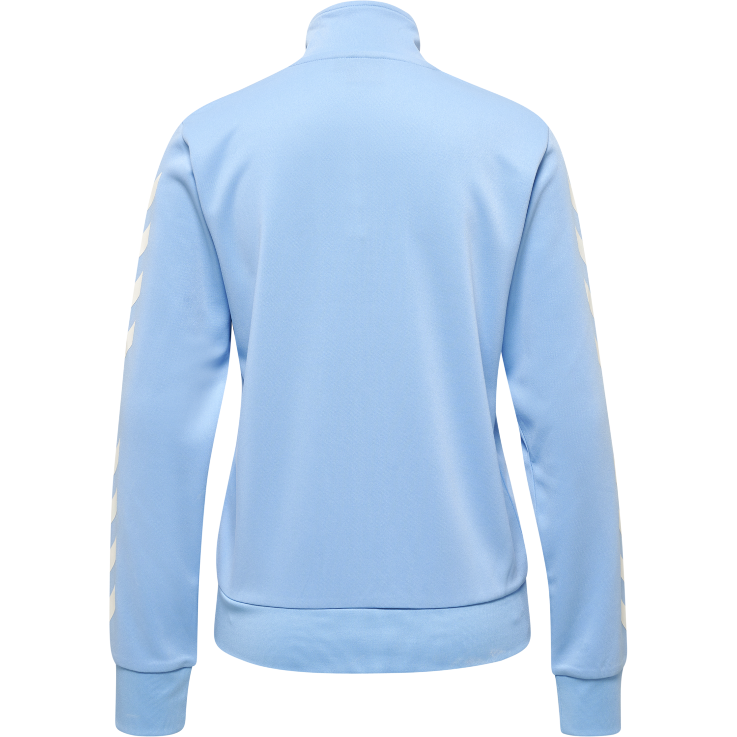 hmlLEGACY POLY WOMAN ZIP JACKET, PLACID BLUE, packshot