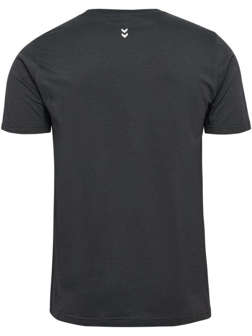 hmlPULSE GRAPHIC T-SHIRT S/S, ASPHALT, packshot