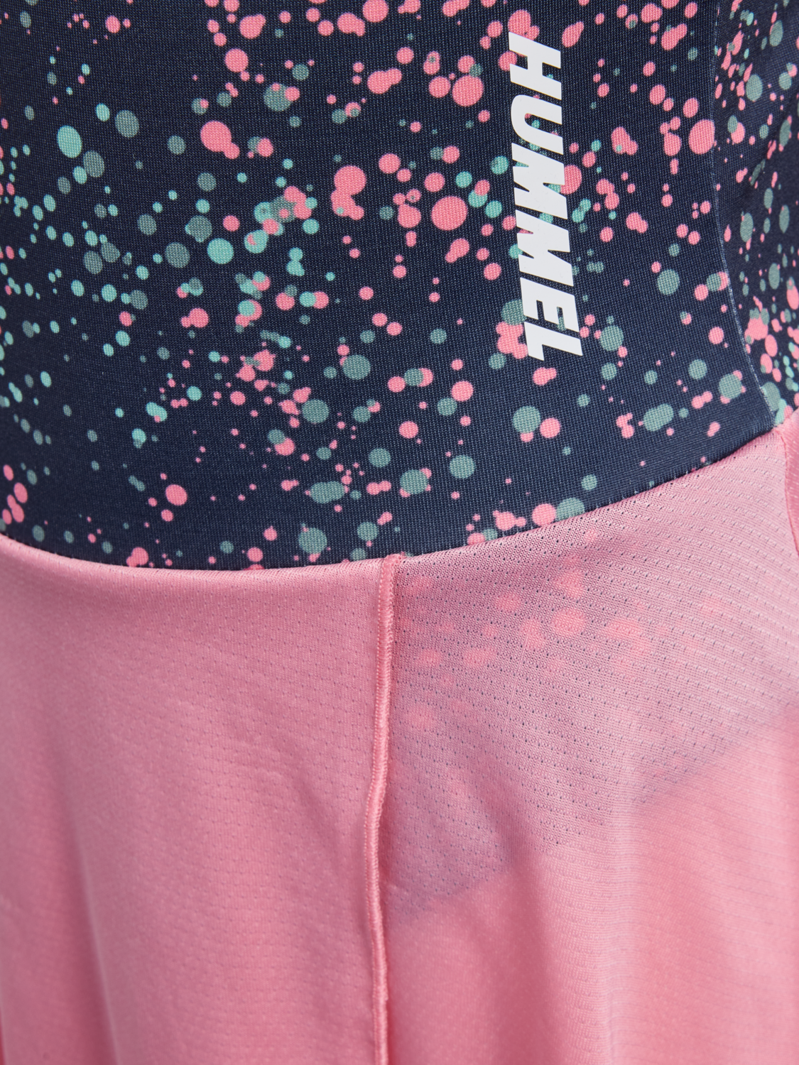 hmlNELLY GYMSUIT S/S, PEONY, packshot