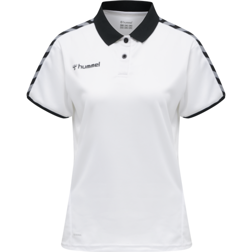 hmlAUTHENTIC WOMAN FUNCTIONAL POLO, WHITE, packshot