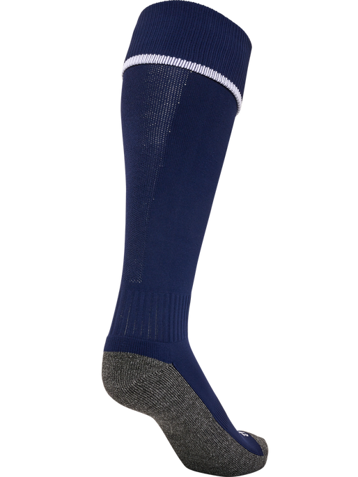 hmlCORE FOOTBALL SOCKS, MARINE/WHITE, packshot