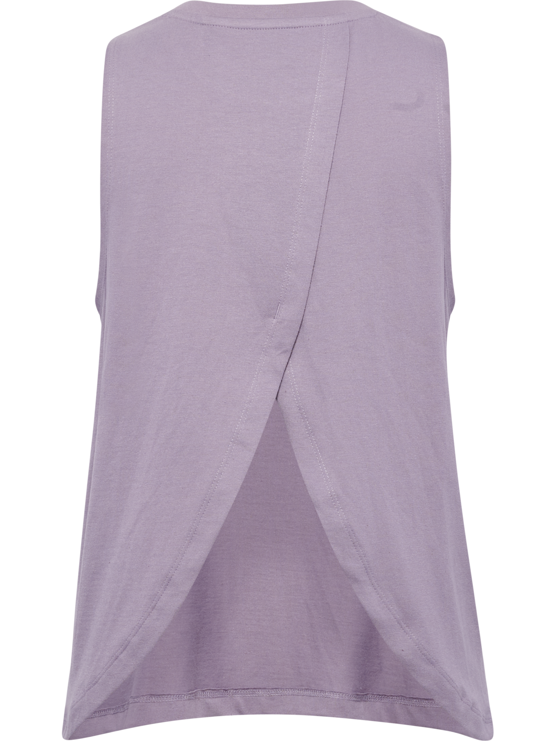 hmlSOFT OPEN BACK W TOP, GRAY RIDGE, packshot