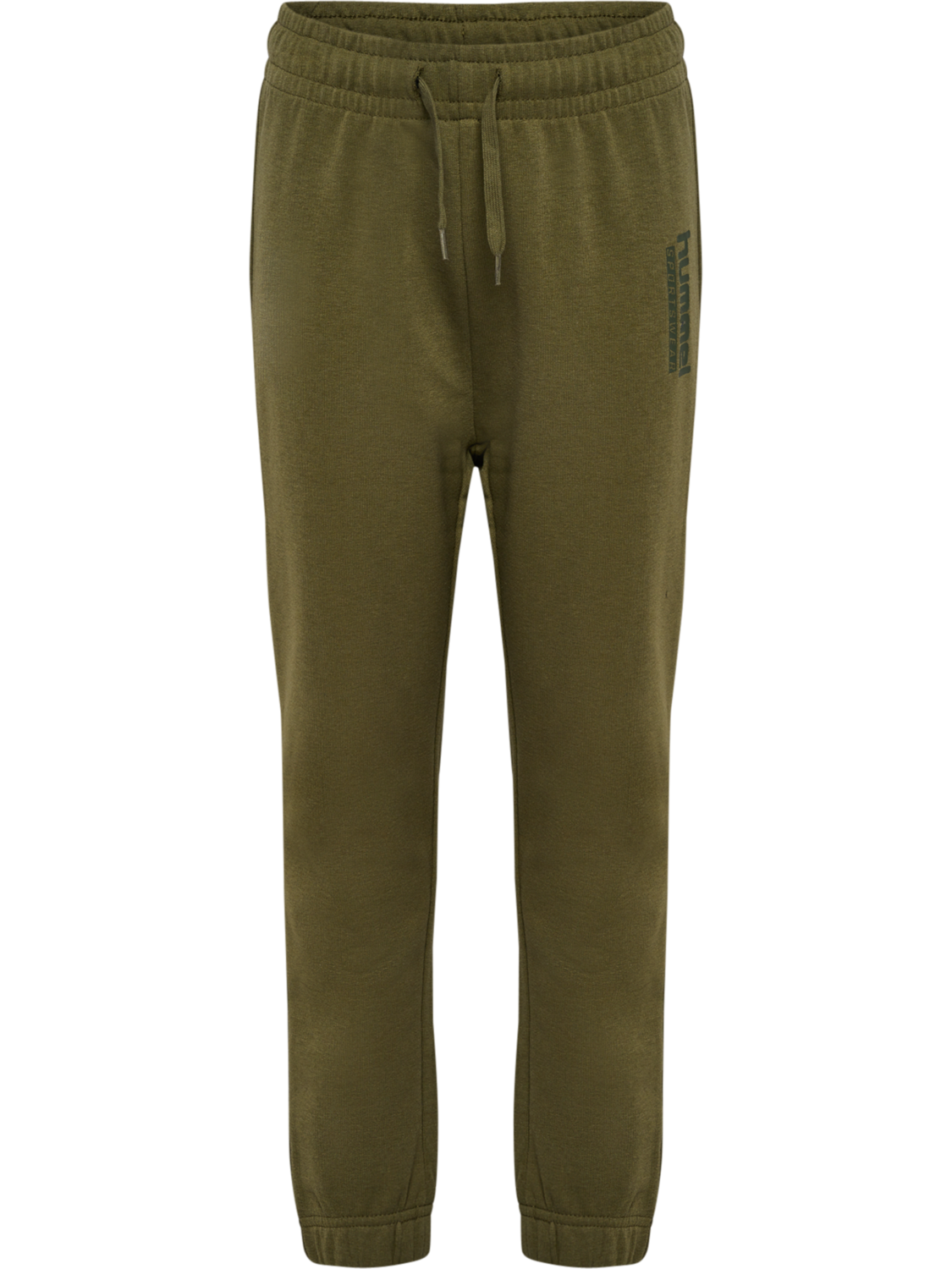 hmlJR BASE REGULAR PANTS, WINTER MOSS, packshot