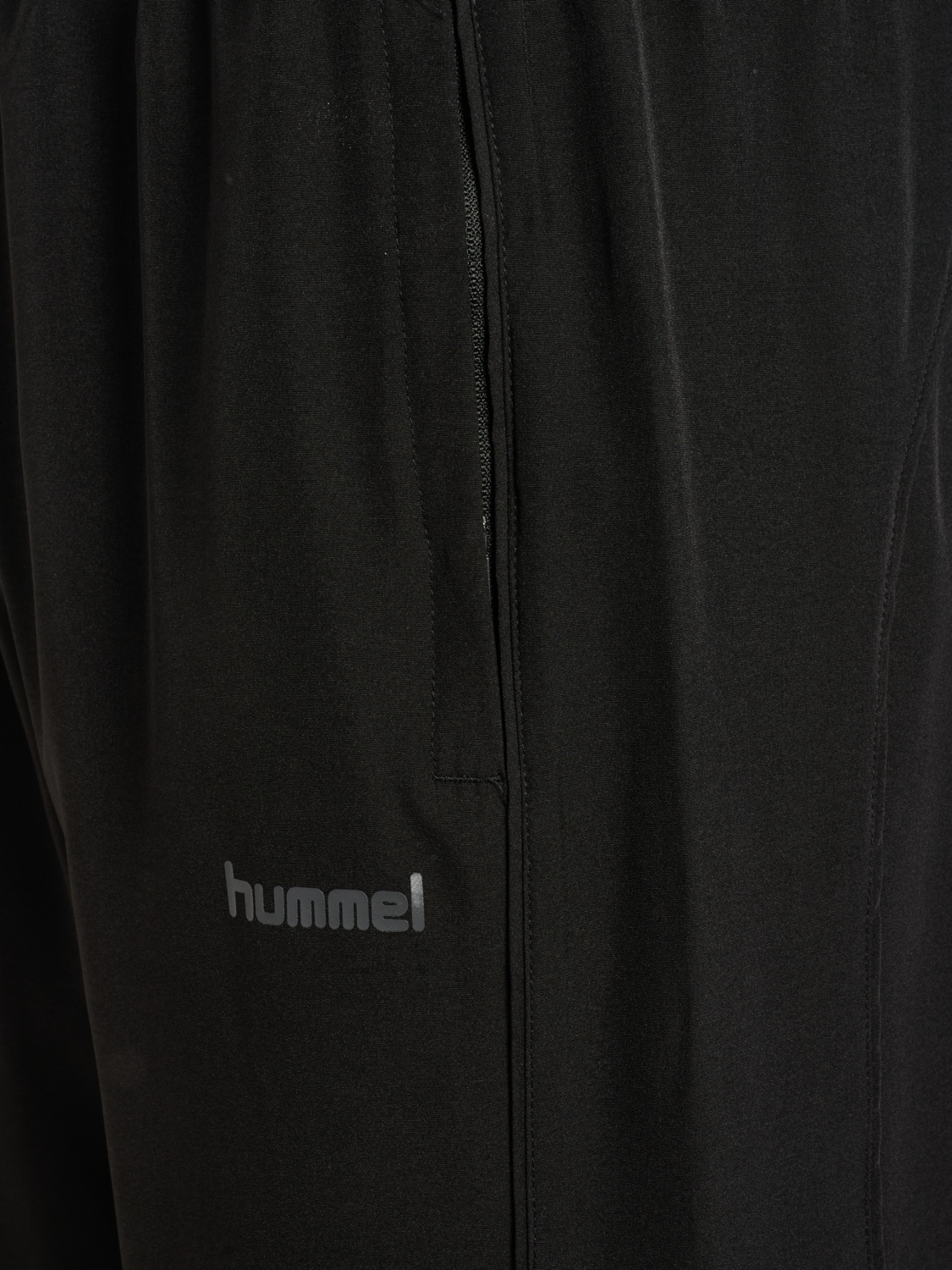 hmlHYBRID TRACK PANTS, BLACK, packshot