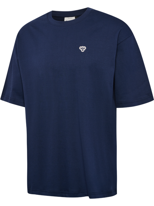 hmlLOOSE T-SHIRT BEE S/S, DRESS BLUES hmlLOOSE T-SHIRT BEE S/S, DRESS BLUES, packshot