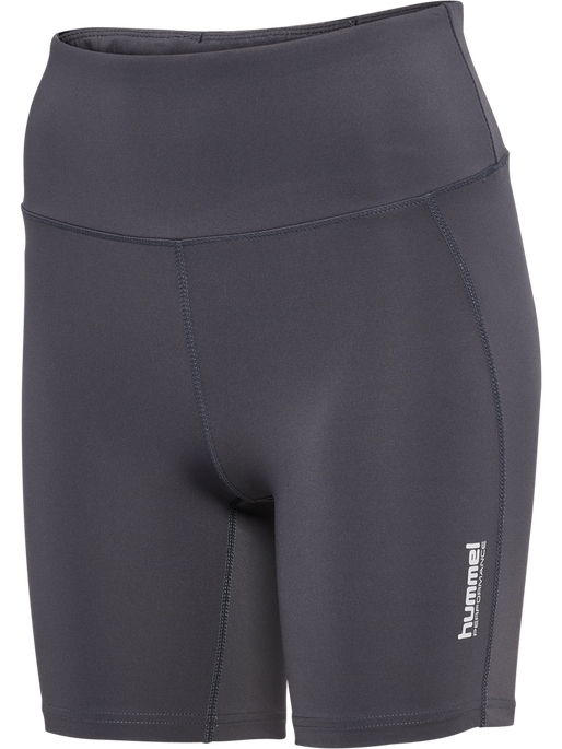 hmlPULSE HIGH WAIST SHORT TIGHTS, BLACKENED PEARL, packshot