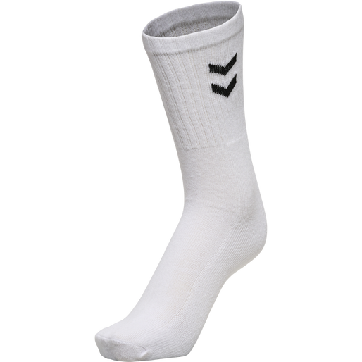 3-Pack Basic Sock, WHITE 3-Pack Basic Sock, WHITE, packshot