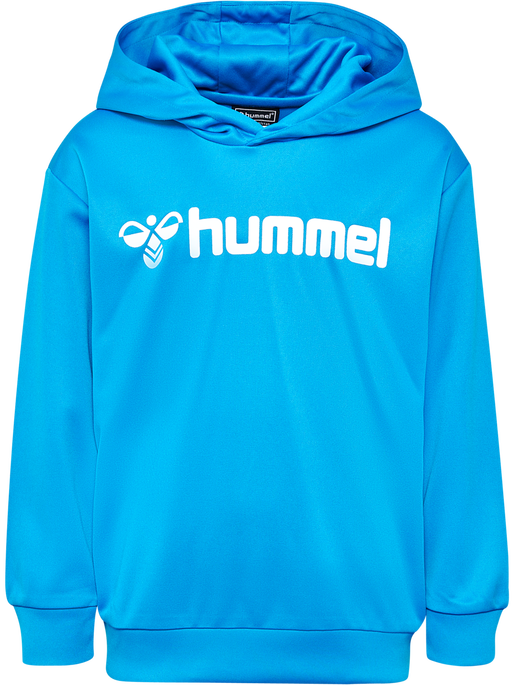 hmlLOGO HOODIE KIDS, DIVA BLUE hmlLOGO HOODIE KIDS, DIVA BLUE, packshot
