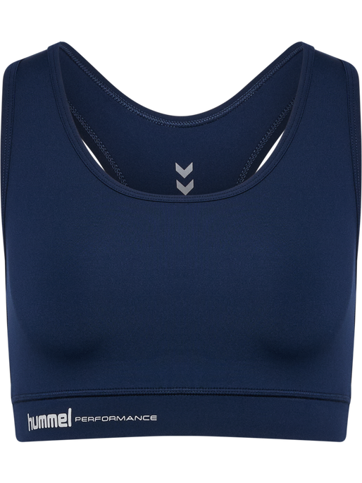 hmlPULSE LIGHT SUPPORT BRA, DRESS BLUES, packshot