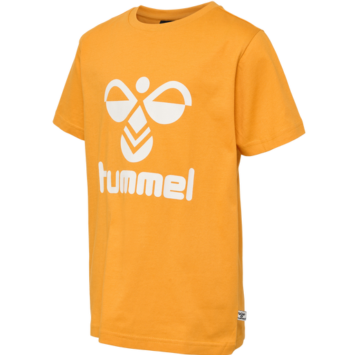 hmlTRES T-SHIRT S/S, BUTTERSCOTCH, packshot