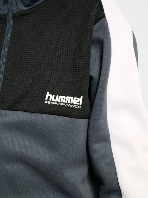 hmlJR COLORBLOCK TRACKSUIT, OMBRE BLUE, model