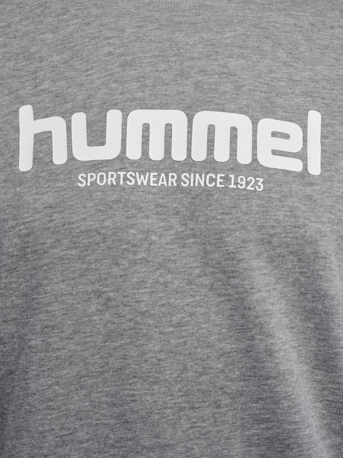 hmlLEGACY 2.0 SWEATSHIRT, GREY MELANGE, packshot