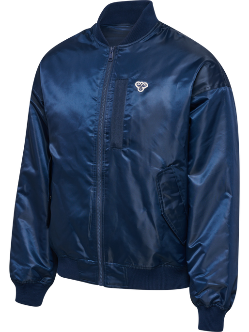 hmlBASEBALL JACKET BEE, DRESS BLUES hmlBASEBALL JACKET BEE, DRESS BLUES, packshot