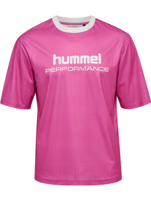 hmlPULSE LOOSE JERSEY S/S, CAMEO PINK hmlPULSE LOOSE JERSEY S/S, CAMEO PINK, packshot